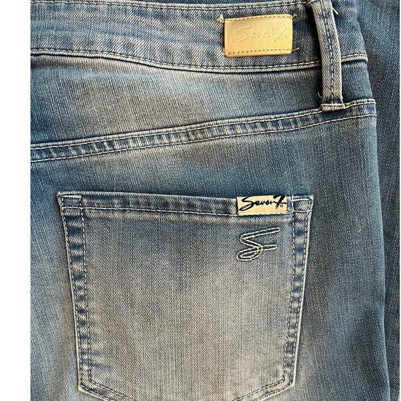 Seven7 High Rise Stovepipe Straight Jeans, size 8, 26” inseam - Picture 8 of 10